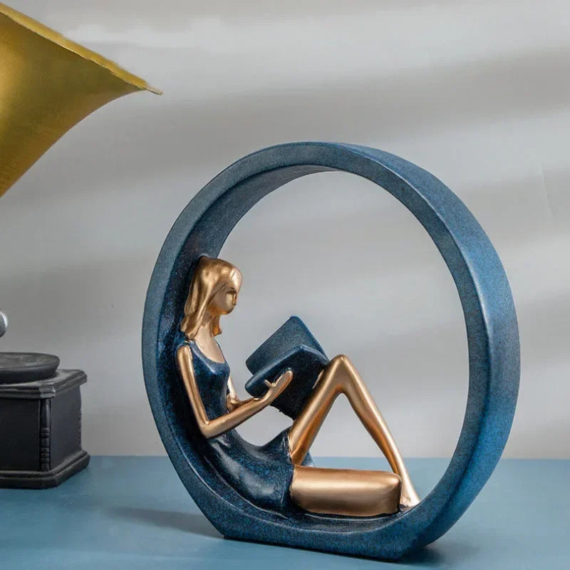 Serene Scholar Sculpture