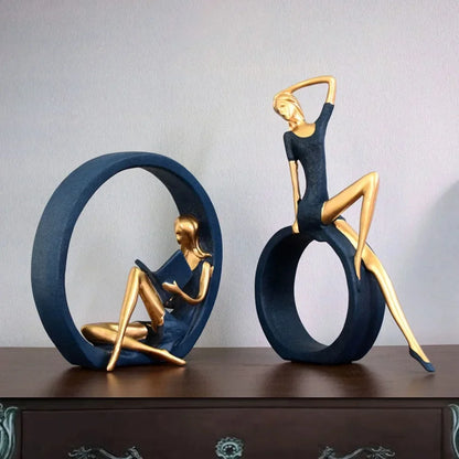 Serene Scholar Sculpture